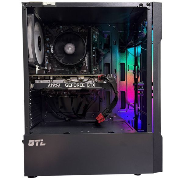 ПК AMD Ryzen 5 2600 16 GB RAM 128 GB SSD 2 TB HDD Nvidia GeForce GTX 1660 Super 6 GB