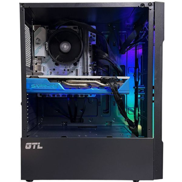 ПК AMD Ryzen 5 2600 16 GB RAM 128 GB SSD 500 GB HDD AMD Radeon RX 580 8 GB