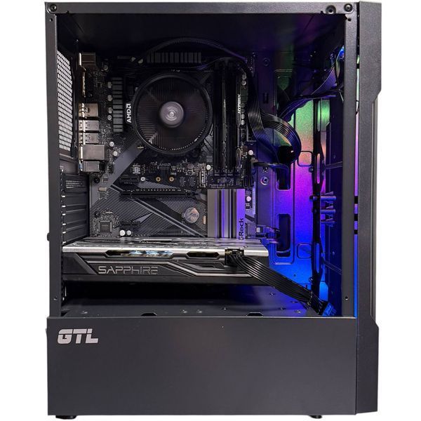 ПК AMD Ryzen 5 2600 16 GB RAM 256 GB SSD 500 GB HDD AMD Radeon RX 470 8 GB