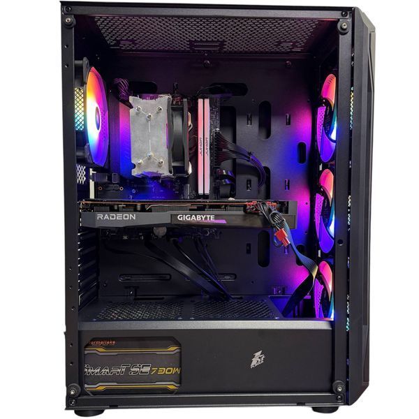 ПК AMD Ryzen 5 7500F 32 GB RAM 256 GB SSD 2 TB HDD AMD Radeon RX 6700XT 12 GB