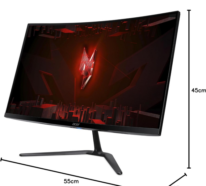 Ігровий монітор 27" ACER ED270R Curved 1080p 180 Hz