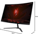 Ігровий монітор 27" ACER ED270R Curved 1080p 180 Hz