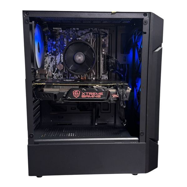 ПК AMD Ryzen 5 2600 16 GB RAM 128 GB SSD 500 GB HDD Nvidia GeForce GTX 1070 8 GB