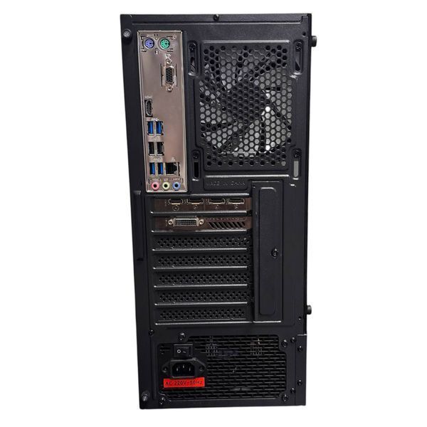 ПК AMD Ryzen 5 2600 16 GB RAM 128 GB SSD 500 GB HDD Nvidia GeForce GTX 1070 8 GB
