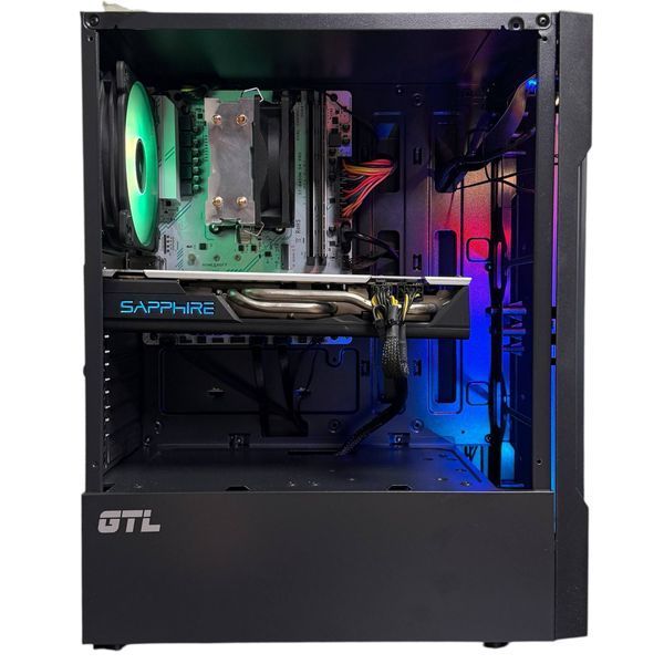 ПК AMD Ryzen 5 2600 16 GB RAM 128 GB SSD 2 TB HDD AMD Radeon RX 580 8 GB