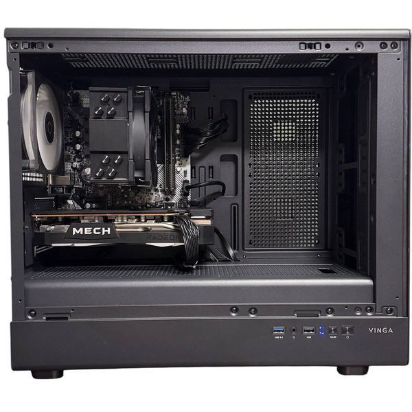 ПК AMD Ryzen 5 5500 16 GB RAM 512 GB SSD AMD Radeon RX 6600 8 GB